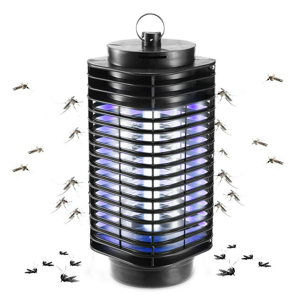 Electric Insect Killer Mosquito Fly Pest Bug Zapper LED Lamp Night Catcher O2Q9 